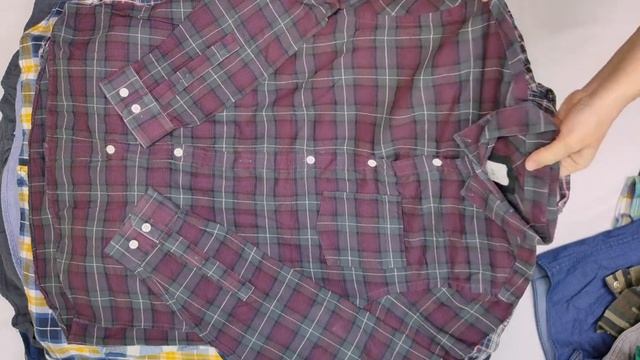 g-209. Мужские Рубашки фланель CR. Лот 0190. 17кг. 59ед смотреть онлайн