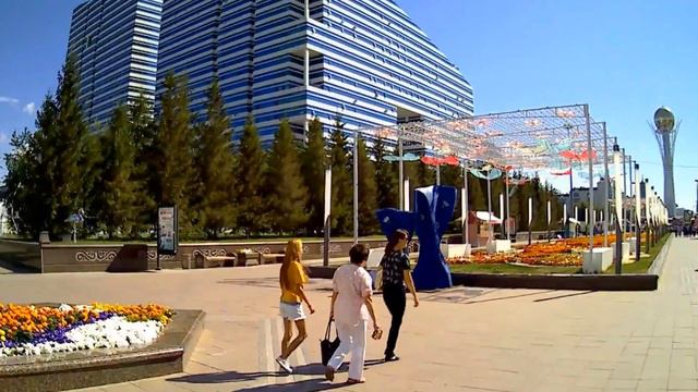 Путешествие лета 2017 | Прогулка по Астане 07.08.2017 смотреть онлайн