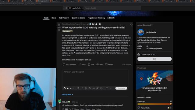 Path of Exile's Reddit is on FIRE смотреть онлайн