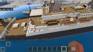 целый Титаник в Майнкрафте