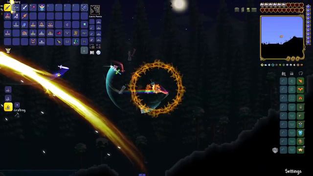 The hardest boss in terraria on Master mode смотреть онлайн