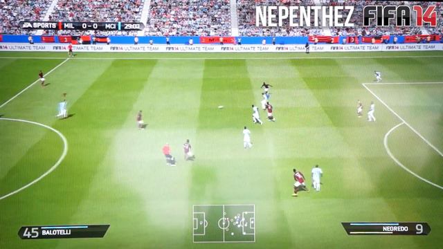 FIFA 14 EXCLUSIVE GAMEPLAY - Manchester City V AC Milan - 1st Half