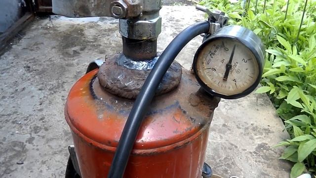 Опрыскиватель своими руками из огнетушителя смотреть онлайн