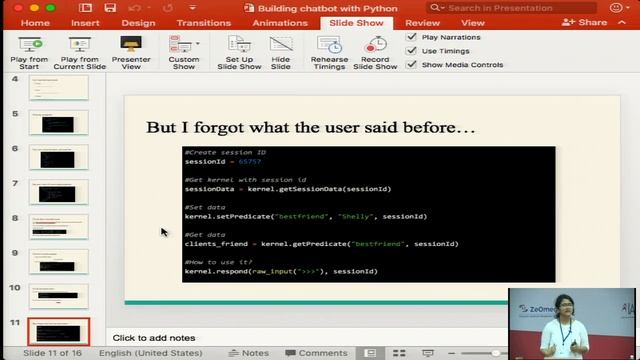 Building companion chatbot with python by Mimansa Jaiswal 36:42 смотреть онлайн