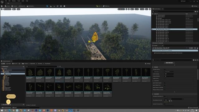 Megascans Trees - царские деревья для Unreal Engine 5 от Quixel. смотреть онлайн