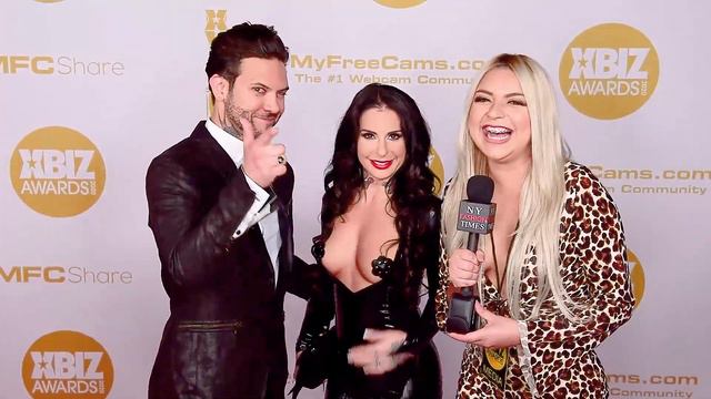Joanna Angel And The Small Hands Interviewed On The 2020 Xbiz Awards Red Carpet