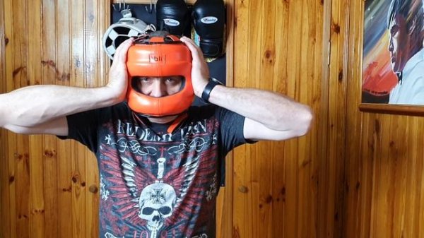 Vali LANCER FACE SAVER Review- Обзор бамперных шлемом Vali LANCER . Vasyl Boxing Review