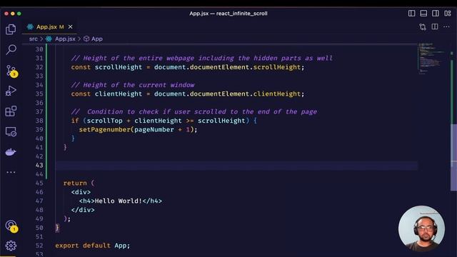 How to implement infinite scrolling in React | using useEffect and useState | EASIEST way смотреть онлайн