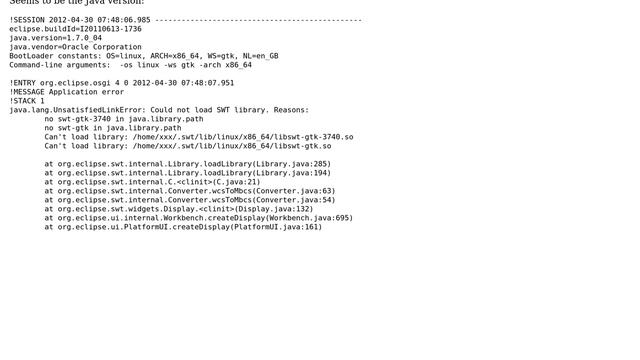 Ubuntu: Aptana Studio 3 as plugin fails to startup on Ubuntu 12.04 смотреть онлайн