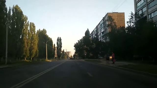 Неадекватный водитель. Воронеж. Улица Ростовская