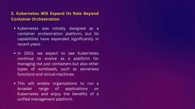 Kubernetes in 2023: 7 Real Predictions for Futuristic IT Leaders смотреть онлайн