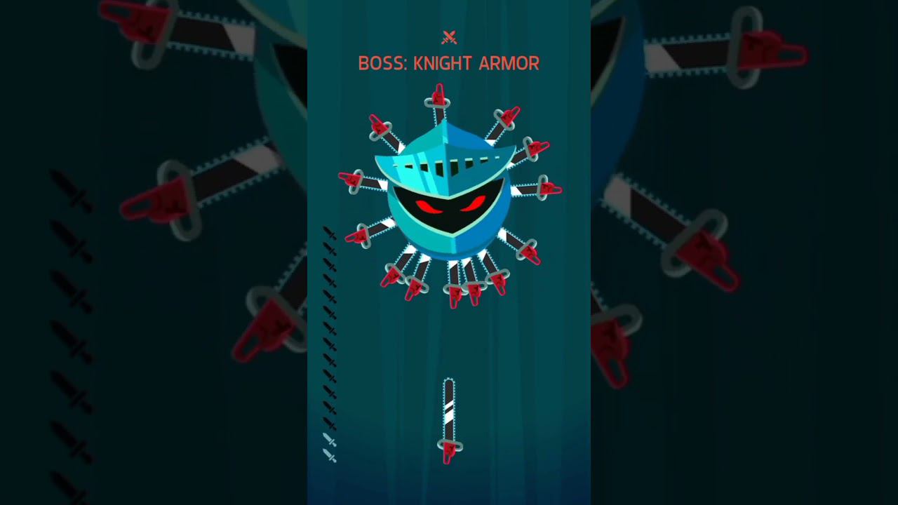 Knife Hit: BOSS KNIGHT ARMOR смотреть онлайн