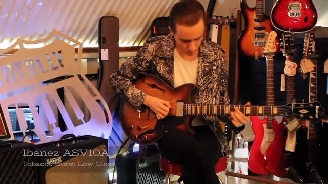 RAD! Ibanez Artcore AMV10A & PREMIUM RG721 FM Review. смотреть онлайн