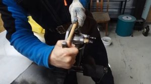 Замена топливного фильтра Hyundai Santa Fe 2006 г. 2.0 CRDi D4EA Дизель 4WD