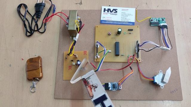 Stepper Motor Control Using RF Communication