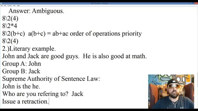 8/2(2+2)=1 Ambiguous Statement смотреть онлайн