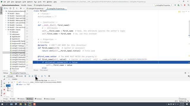 Mod08 Add-On Forcing Property Use in Python смотреть онлайн