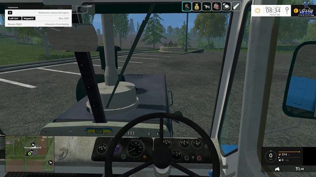 Обзор мода Трактор T 150K V2.0 для FS 15 #20