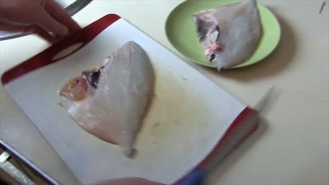How to fillet a John Dory. Fish filleting. Разделка рыбы. Мастер-класс по разделке Джон Дори. смотреть онлайн