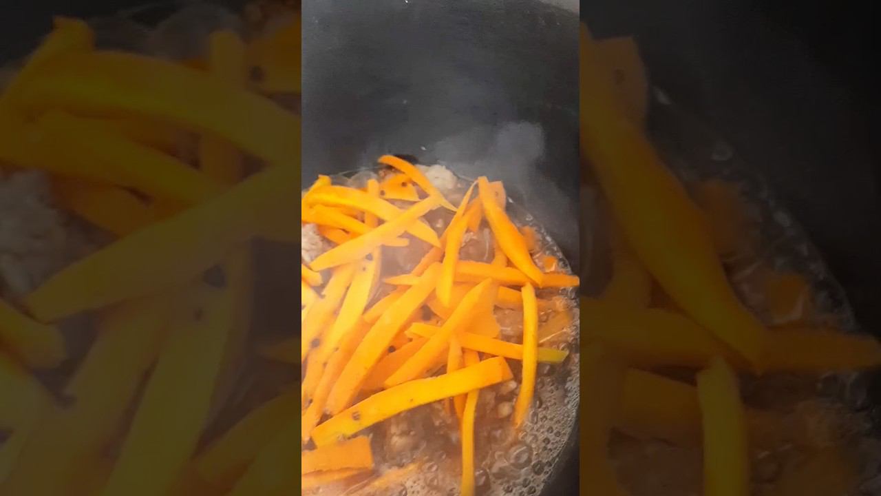 Зирвак, процесс приготовления плова смотреть онлайн