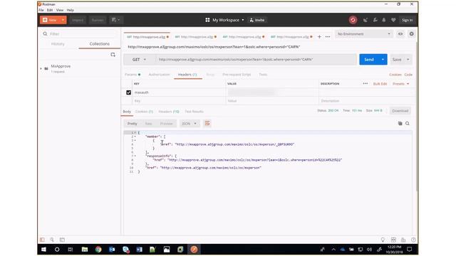 Querying Maximo Using the REST and JSON APIs смотреть онлайн