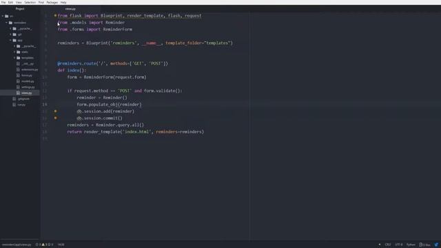 Lesson 9 - Creating a Reminder Form with WTForms смотреть онлайн