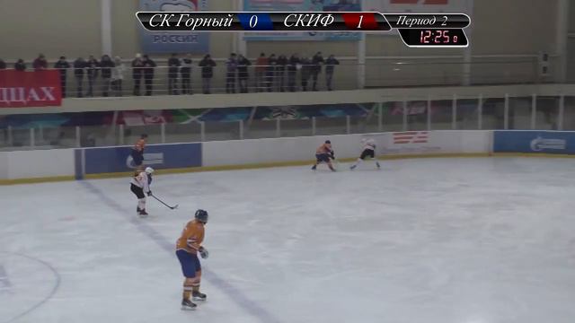 Хоккейный матч: "СК Горный" - "СКИФ". игра от 15.11.18 смотреть онлайн