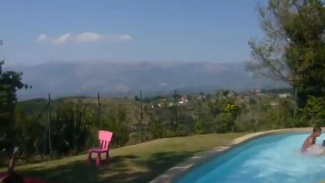 Sunrise Crest Hotel and Ristorate in Arpino, Italy: Poolside смотреть онлайн