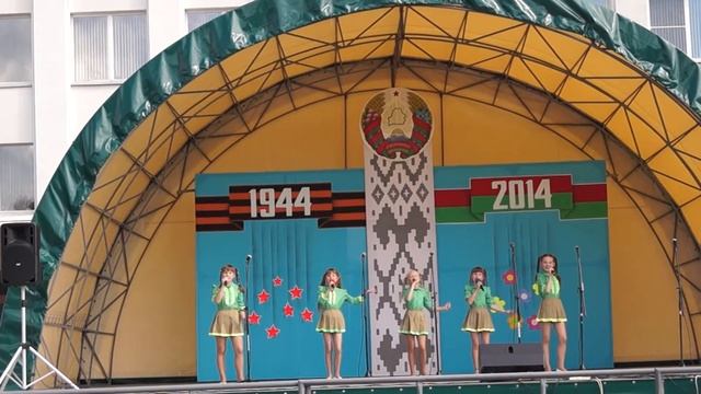 Детский вокальный ансамбль "Надзея". Клецк 4 июля 2014 года смотреть онлайн