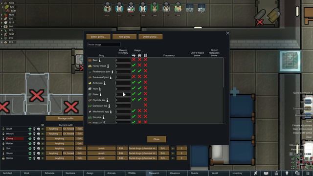 Learning Drug Assignments 💊 | RimWorld | Tips & Tricks смотреть онлайн