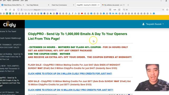 Cliqly Review Day 19 Cliqly Commissions From Clicks Reached To Over $300 смотреть онлайн