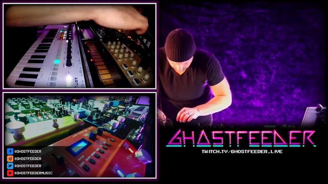 The Ghostfeed 42 (Synth/Guitar Jam) music for study and relaxation смотреть онлайн