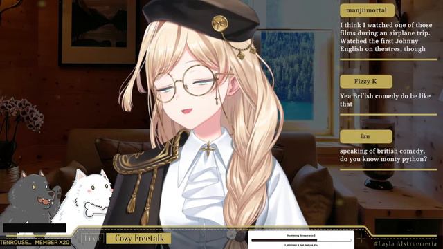 【FREETALK】After Being Sick, Finally My Voice is Back【Layla Alstroemeria】 смотреть онлайн