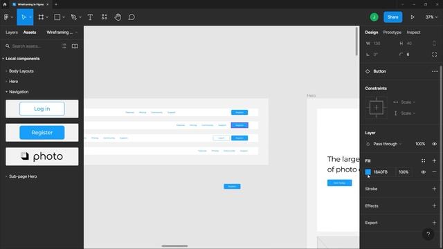 Figma Tutorial Preview: Work With Figma Assets Panel смотреть онлайн