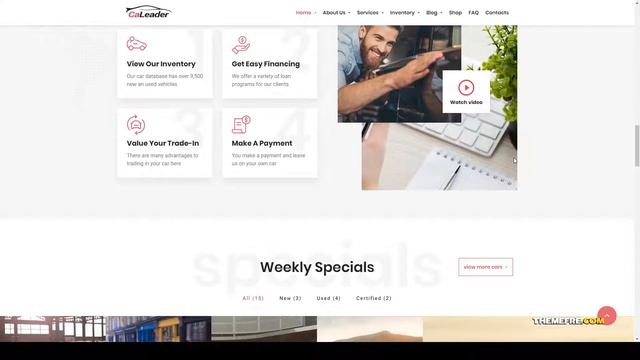 CaLeader - Car Dealer WordPress Theme sell auto auto Yuri смотреть онлайн
