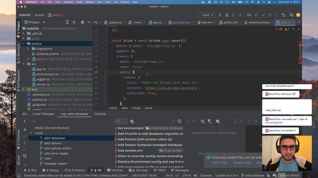 Database, ORM, Prisma смотреть онлайн