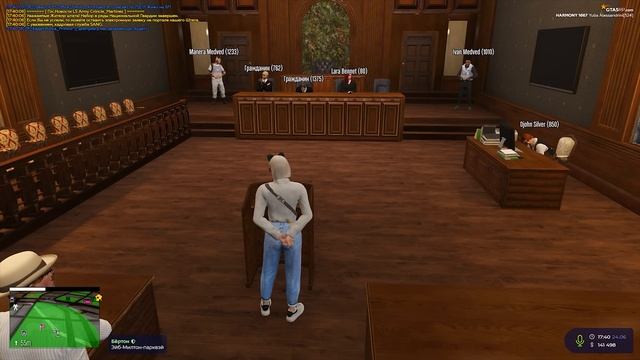 СНЯЛА ДВУХ ПРОКУРОРОВ по СУДУ - GTA 5 RP смотреть онлайн