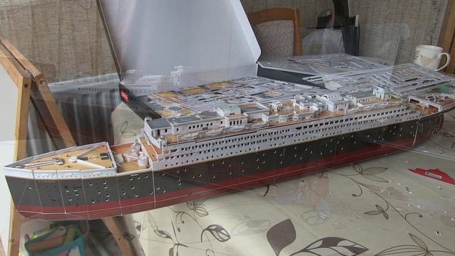 CubicFun 3D Puzzle.  R.M.S TITANIC