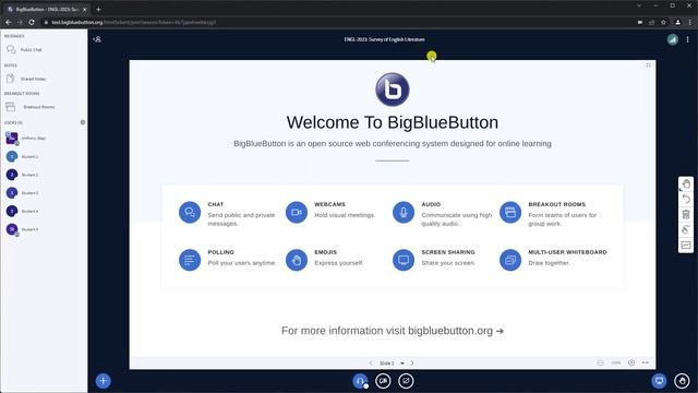 BigBlueButton's Breakout Rooms Tutorial смотреть онлайн