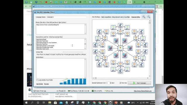 Create Backlinks from World's Most Powerful Link Building SEO Software - Money Robot - Hindi смотреть онлайн
