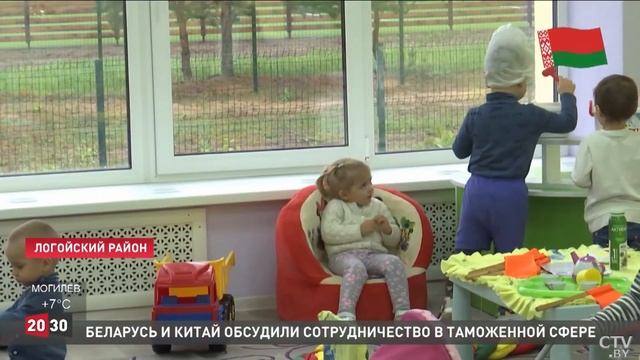 Капитальный ремонт детского сада № 4 в Плещиницах Логойского района на финишной прямой смотреть онлайн