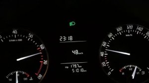 Динамика разгона Skoda Octavia a5 1,6 mpi