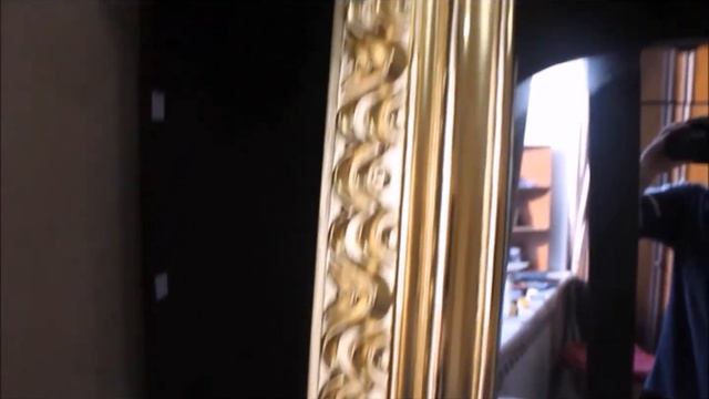 Итог работы золочения рамы сусальным золотом смотреть онлайн