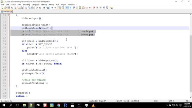 3DS Homebrew Tutorial #2 - Touch Screen Input смотреть онлайн