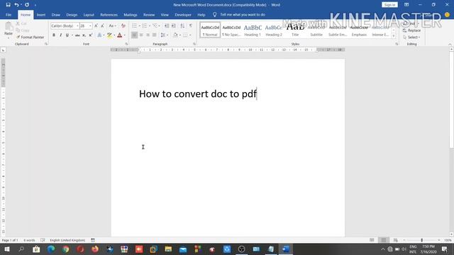 How To Convert a Word documents to PDF || Bangla Tutorial смотреть онлайн