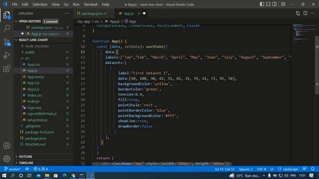 How to remove gridlines in chart.js using React js || Hide Gride Lines in Chart.js using React смотреть онлайн