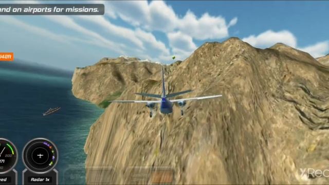 Free Flight Mode | Landing On An Aircraft Carrier | Flight Pilot Simulator 3D
