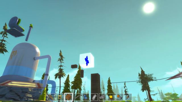 Как попасть под землю в Scrap Mechanic? смотреть онлайн