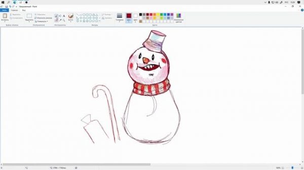 Рисуем в пейнте | Paint