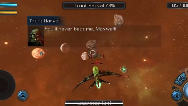 Fight Against Trunt Harval | Galaxy on Fire 2 Final Mission смотреть онлайн